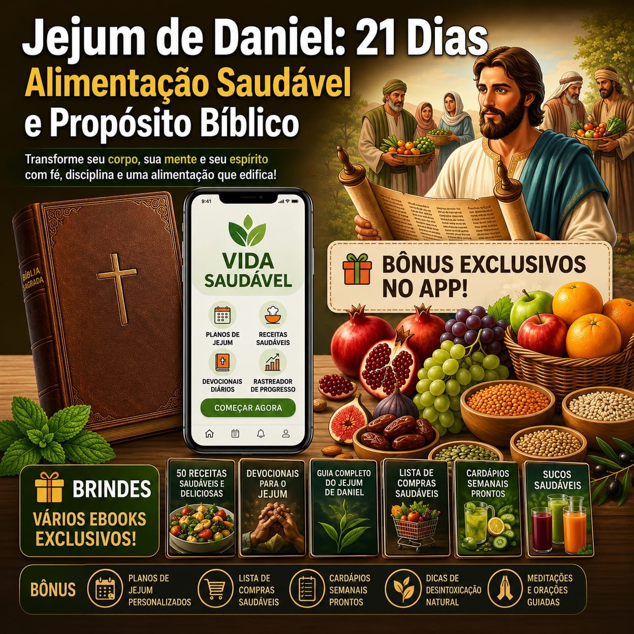 Transforme sua saúde em 21 dias 5 jejum de daniel alimentacao saudavel 1 v1